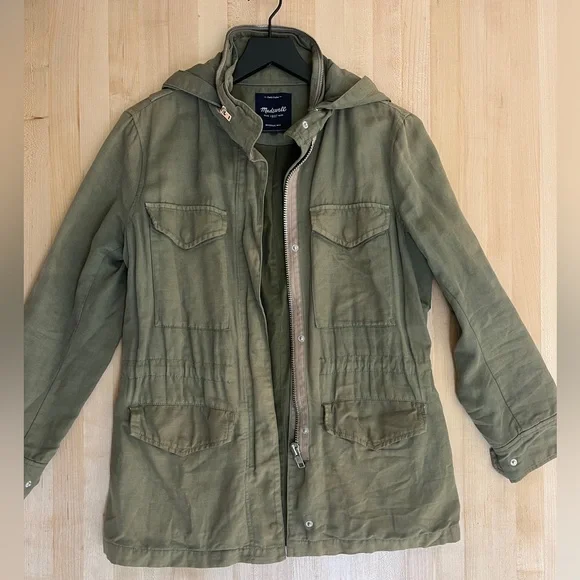 Madewell Jacket Green - Picture 3 of 10